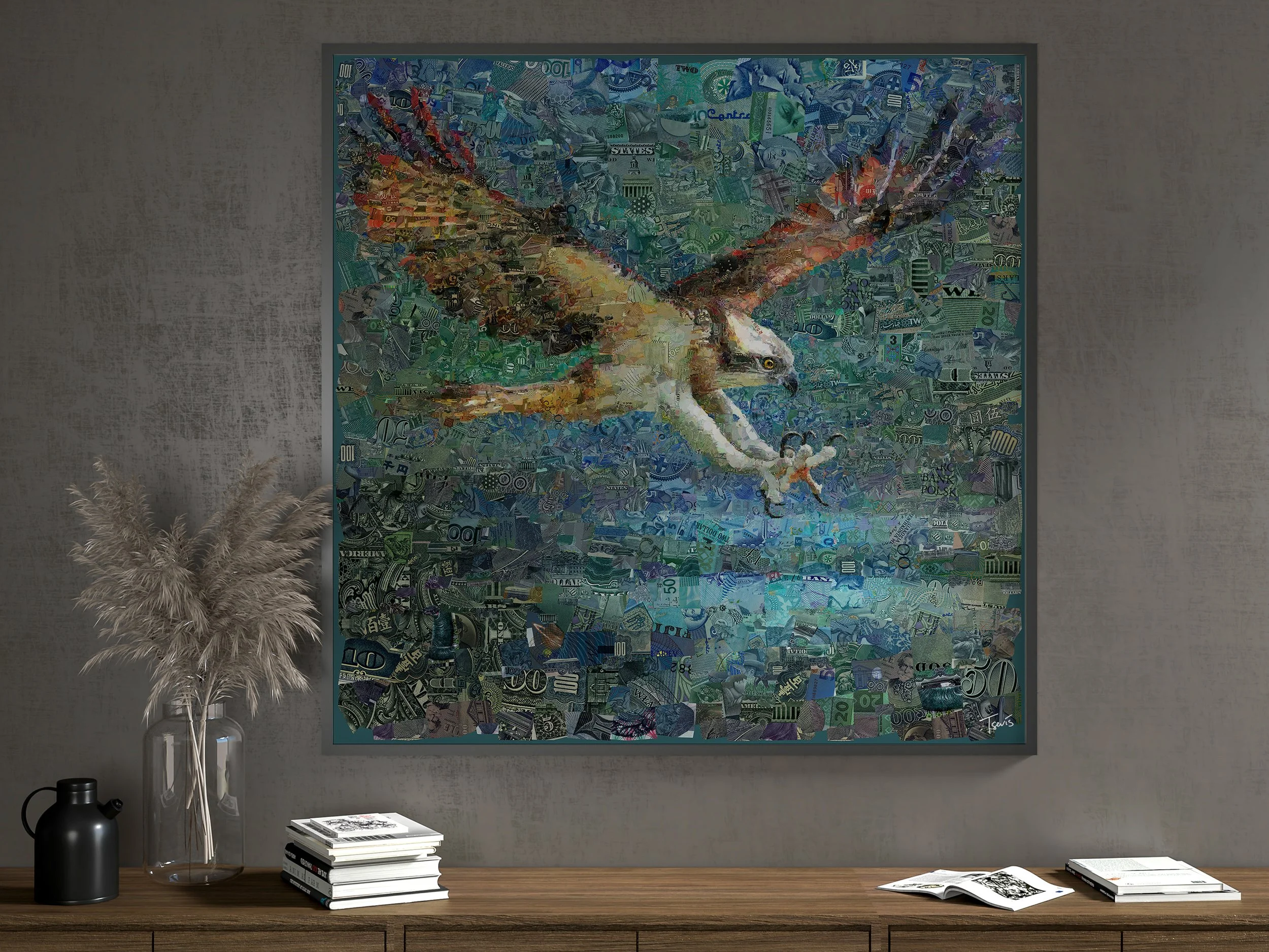 Charis Tsevis Limited Edition Money Zoo_Eagle (7).jpg