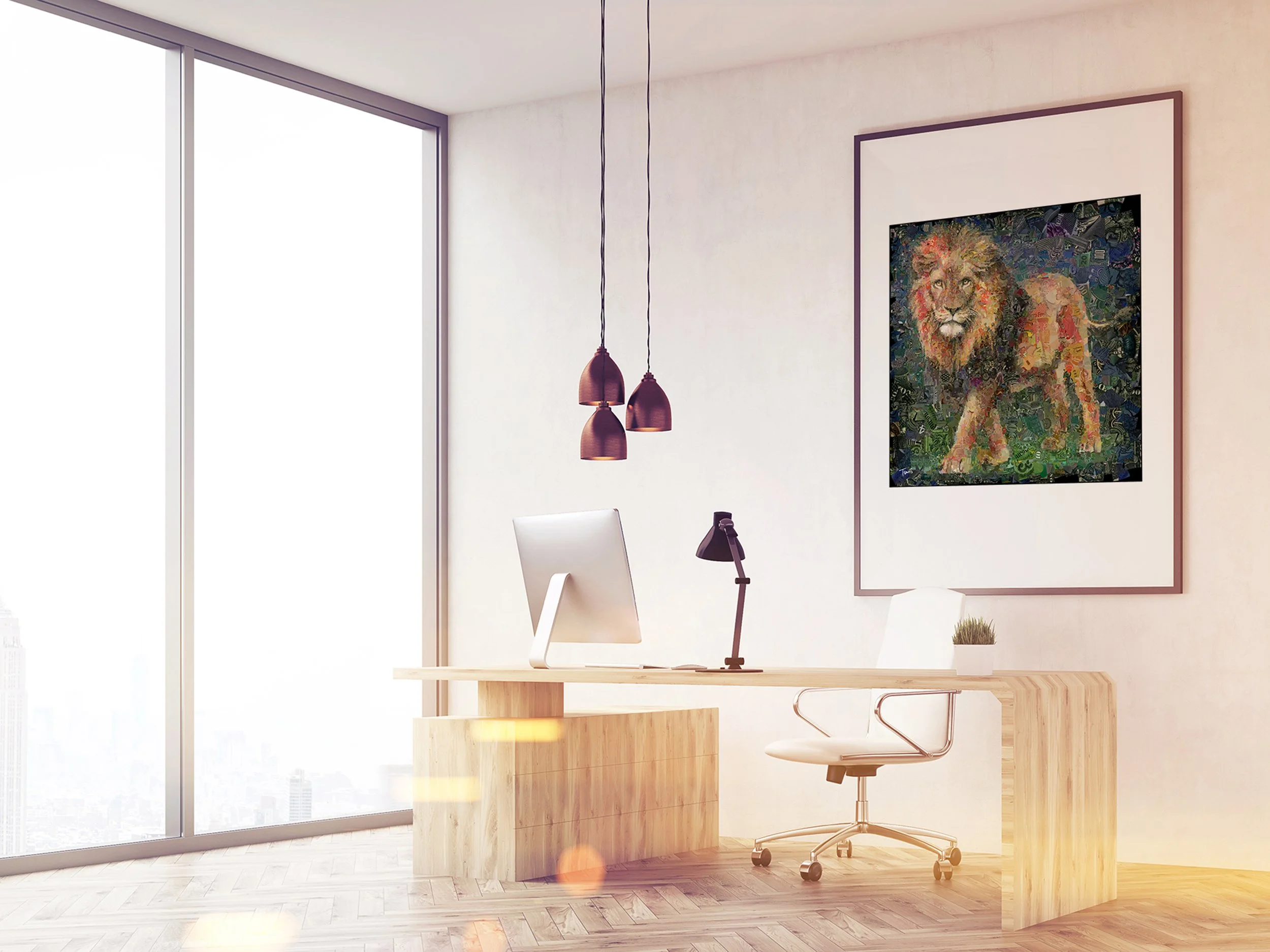 Charis Tsevis Limited Edition Money Zoo_Lion (4).jpg