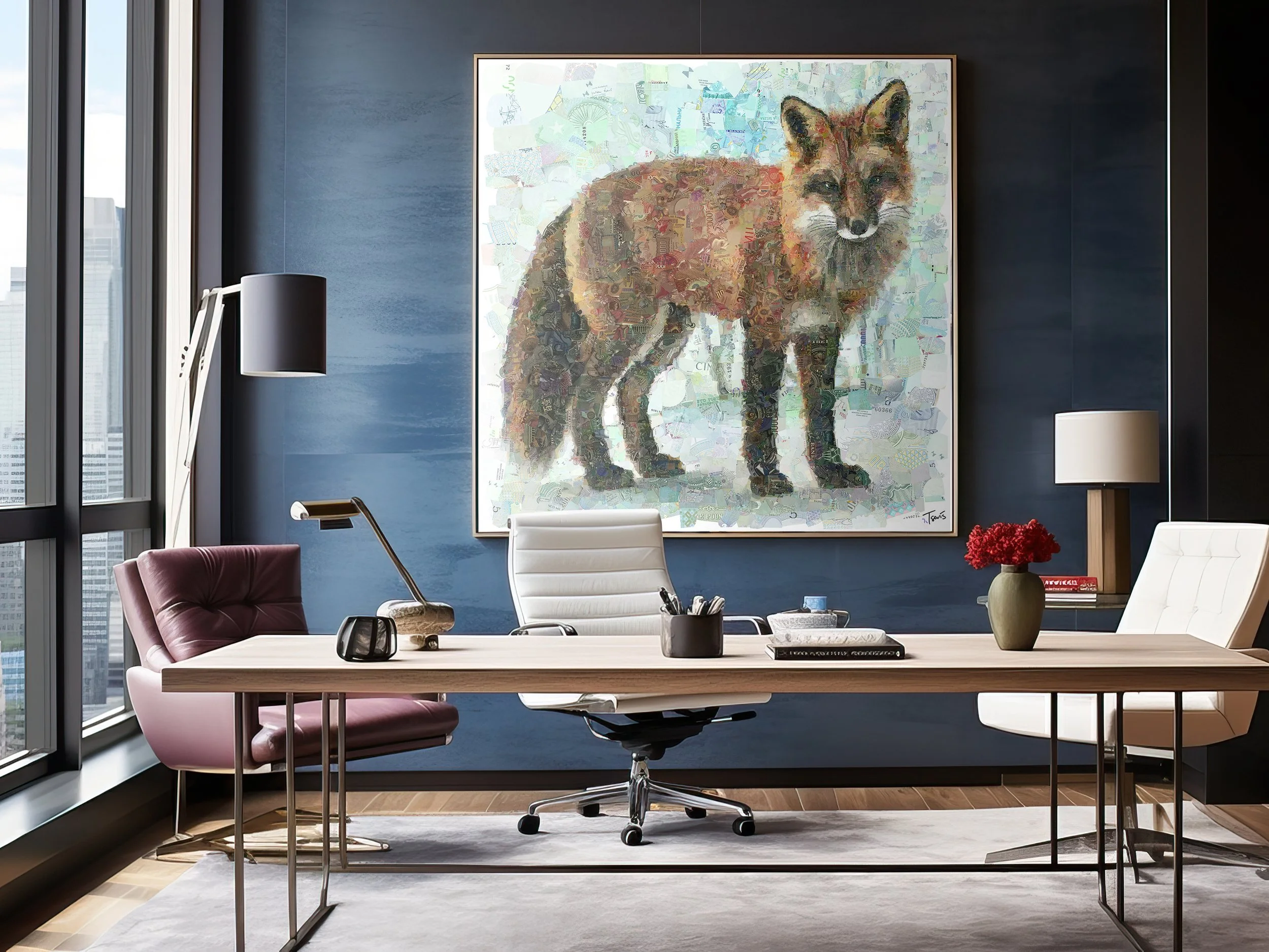 Charis Tsevis Limited Edition Money Zoo_Fox (9).jpg