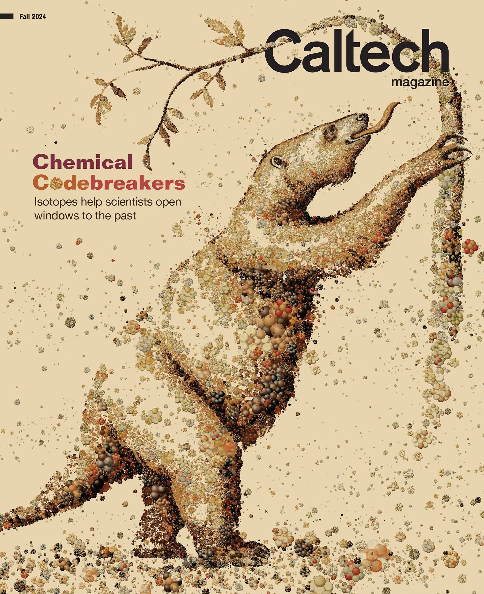 Cover for Caltech magazine fall 2024