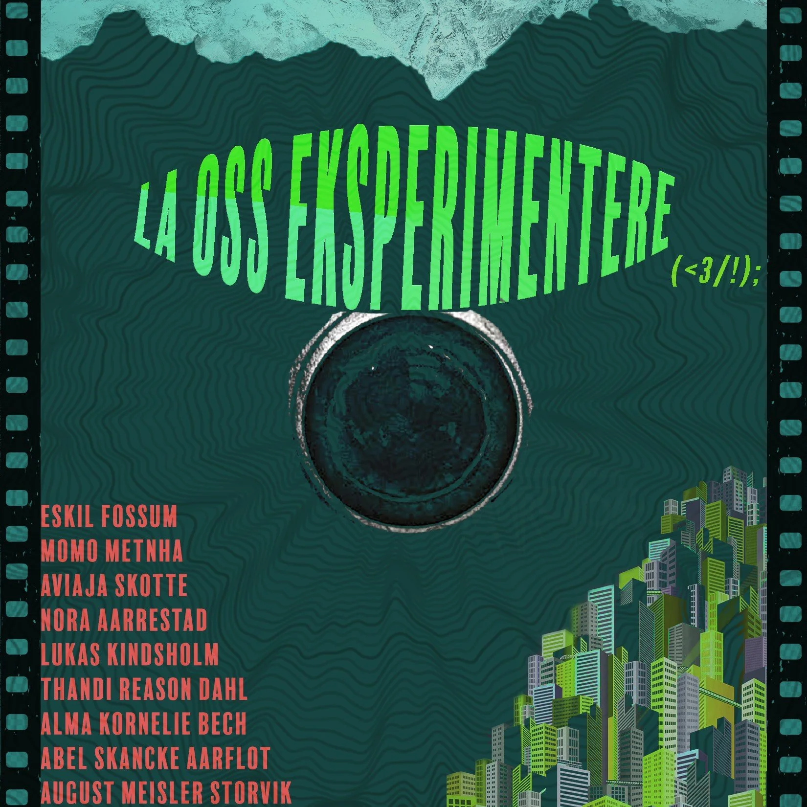 LA OSS EKSPERIMENTERE (&lt;3/!);