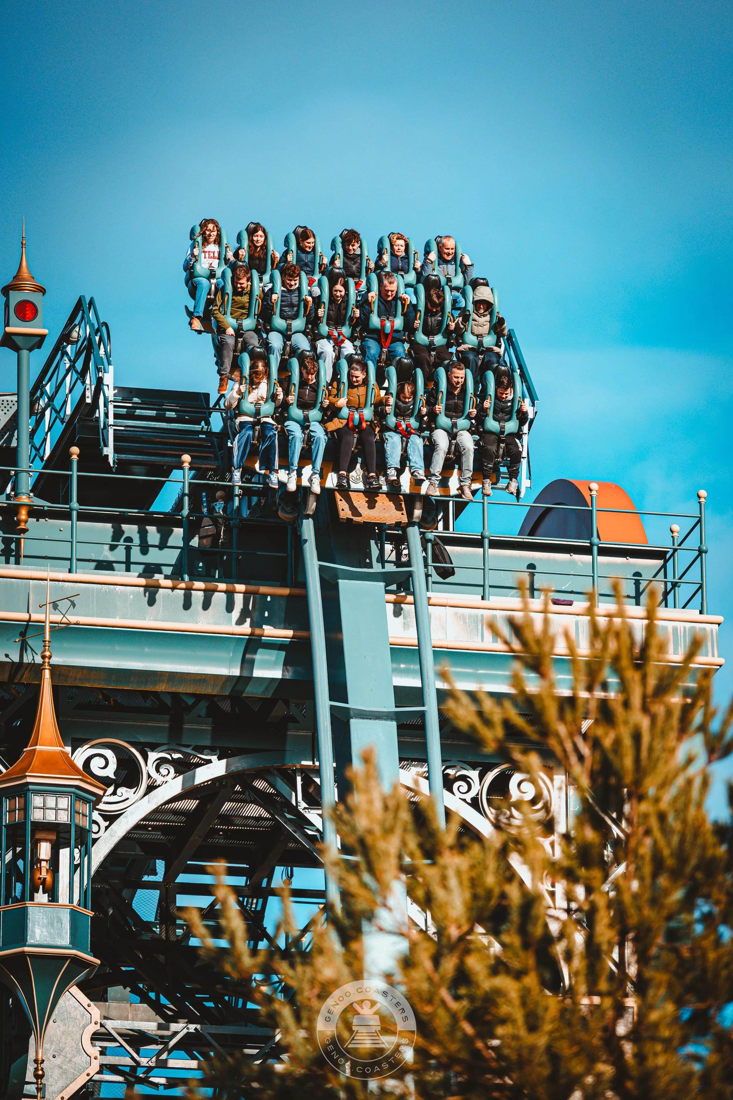 Baron 1898, B&M, dive coaster, Efteling, Netherlands