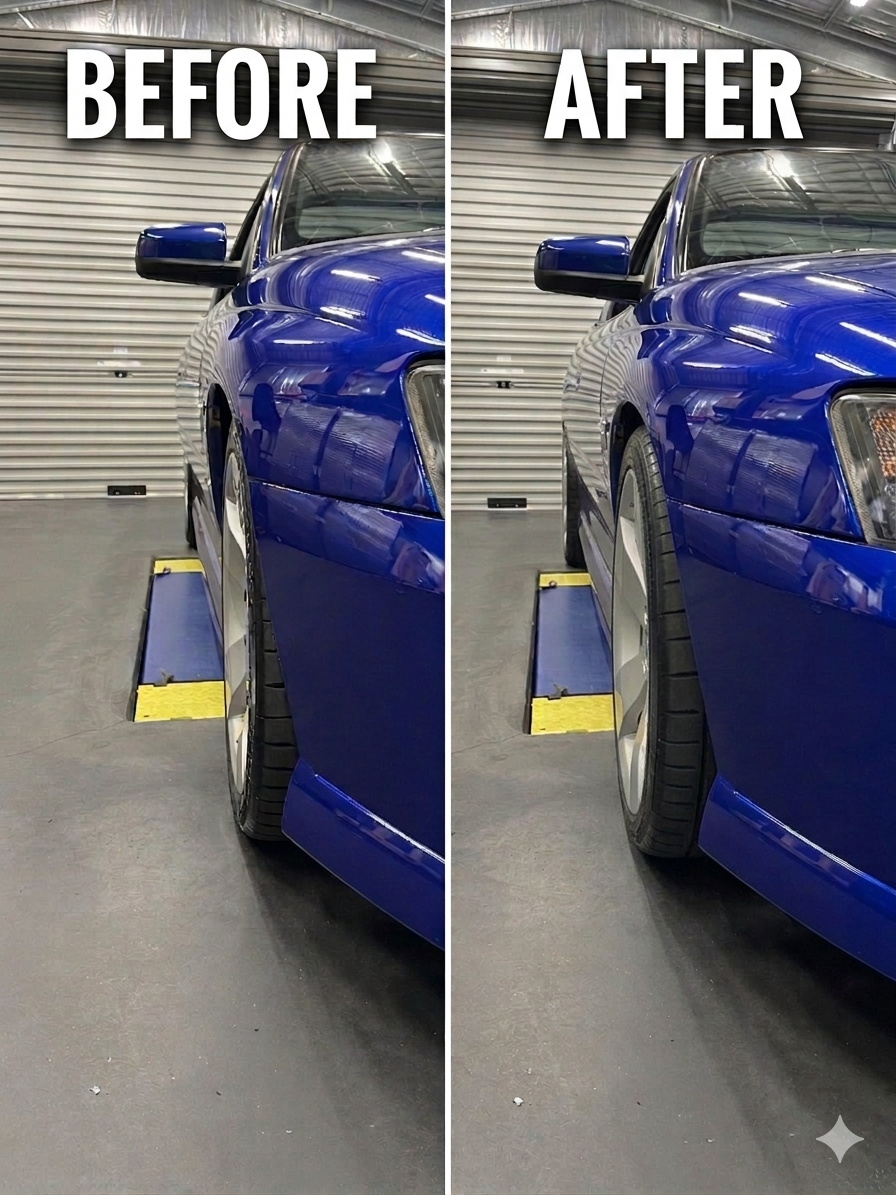 Holden VT-VZ Flush Fit Wheel Spacers & Studs - Suits Factory Wheels