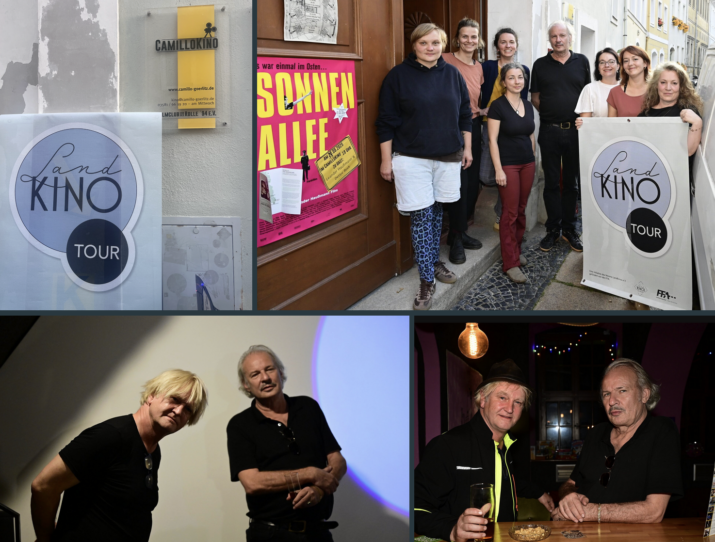 Tourstart im Camillo Kino in Görlitz