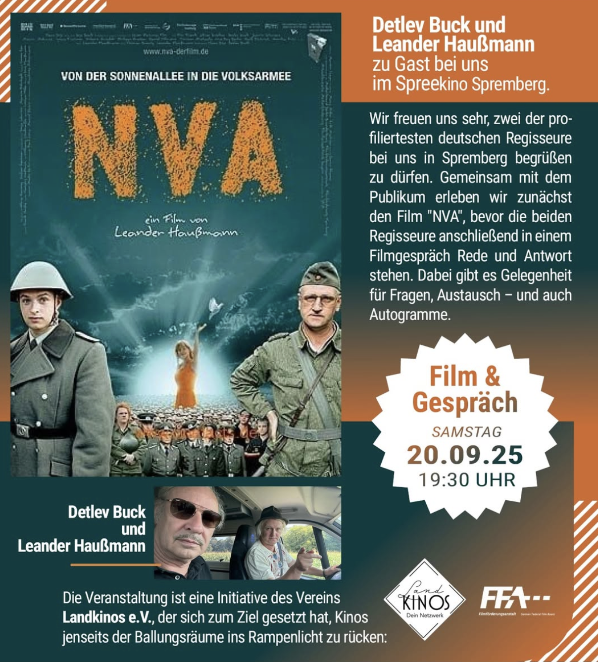 Landkinotour im Spreekino in Spremberg