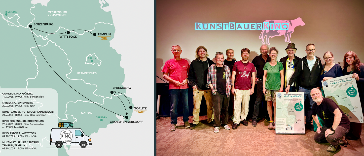 Das war die erste Landkinotour 2025!
