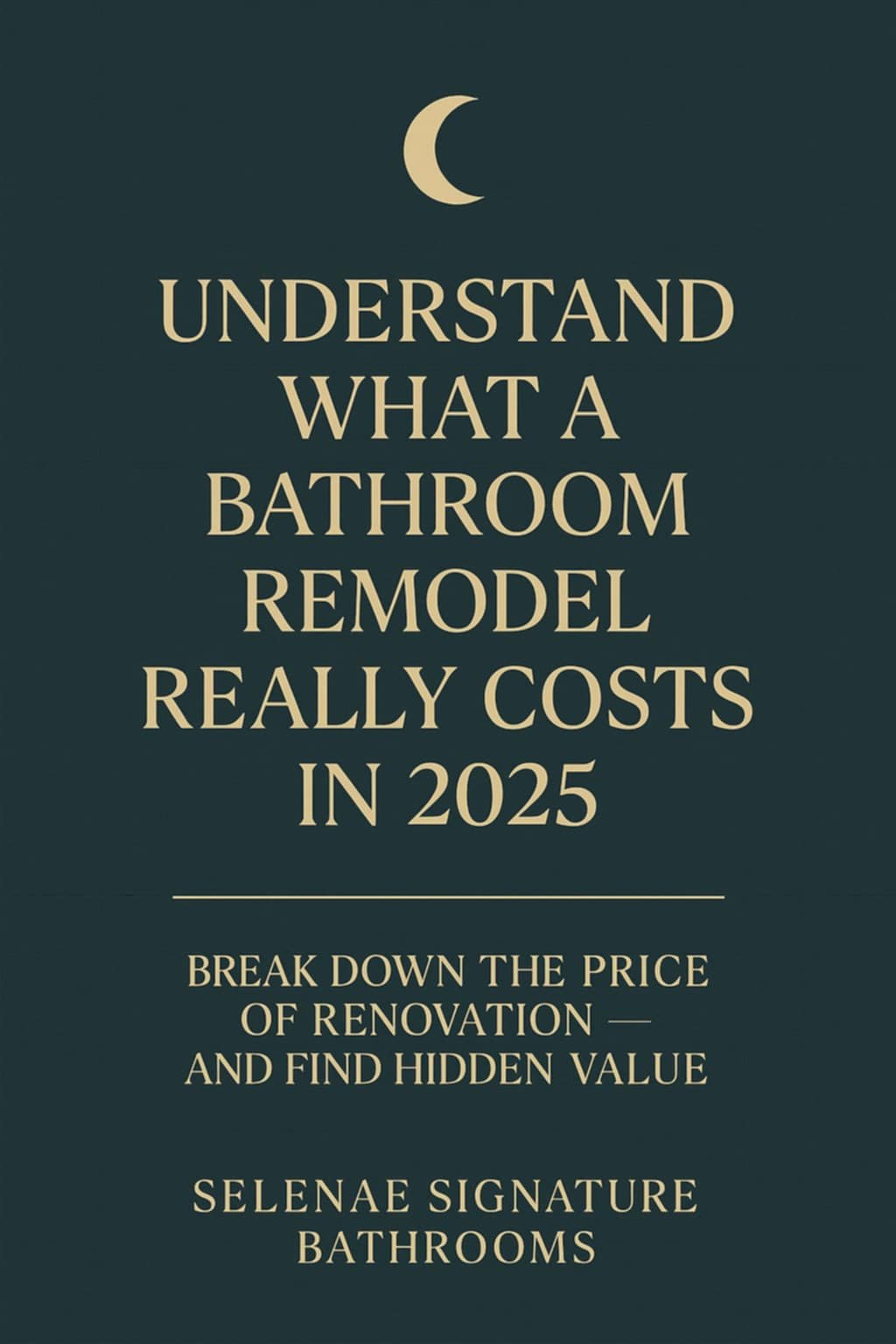 🜃 What’s the Real Cost of a Bathroom Remodel in 2025?