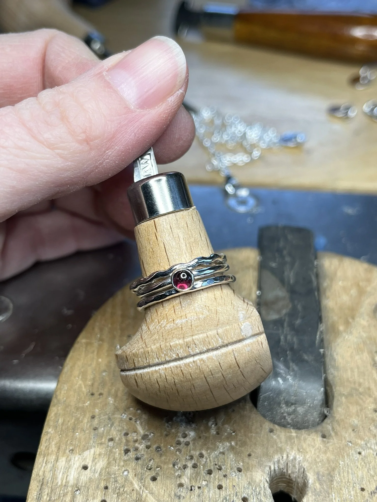 Thursday the 26th of February Stacking Rings Workshop 9.30am-1pm