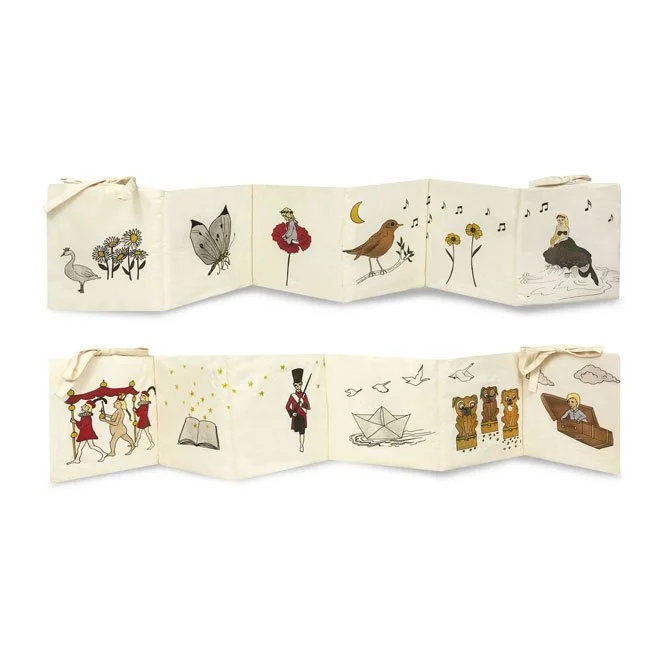 HC Andersen Fabric book - Freelance Illustration 