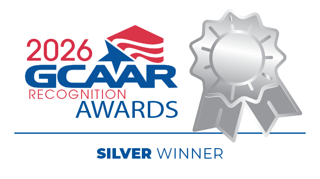 GCAAR Silver Award Winner 2026 sold at least $20,000,000 in real estate volume