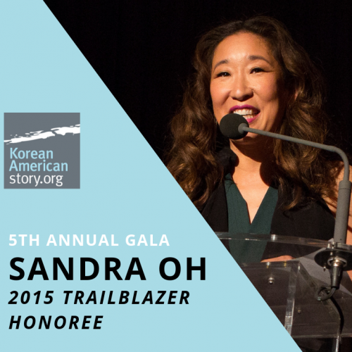 Sandra Oh: 2015 KAS Trailblazer Honoree