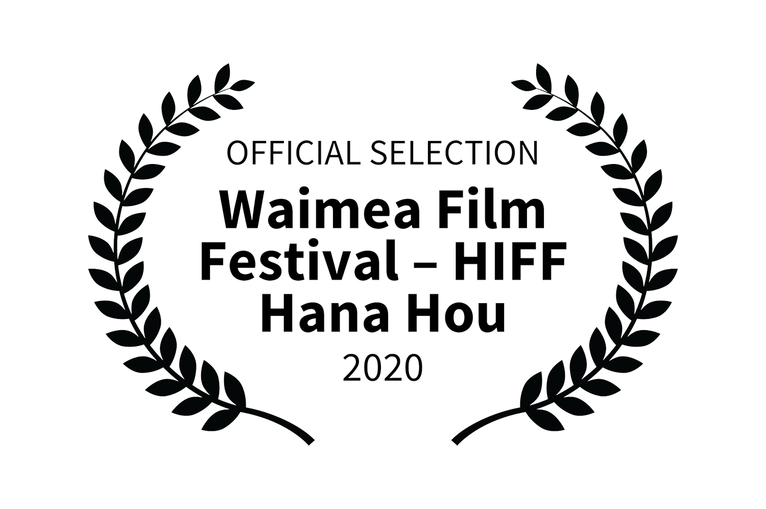 Official Selection Waimea Film Festival - HIFF Hana Hou 2020