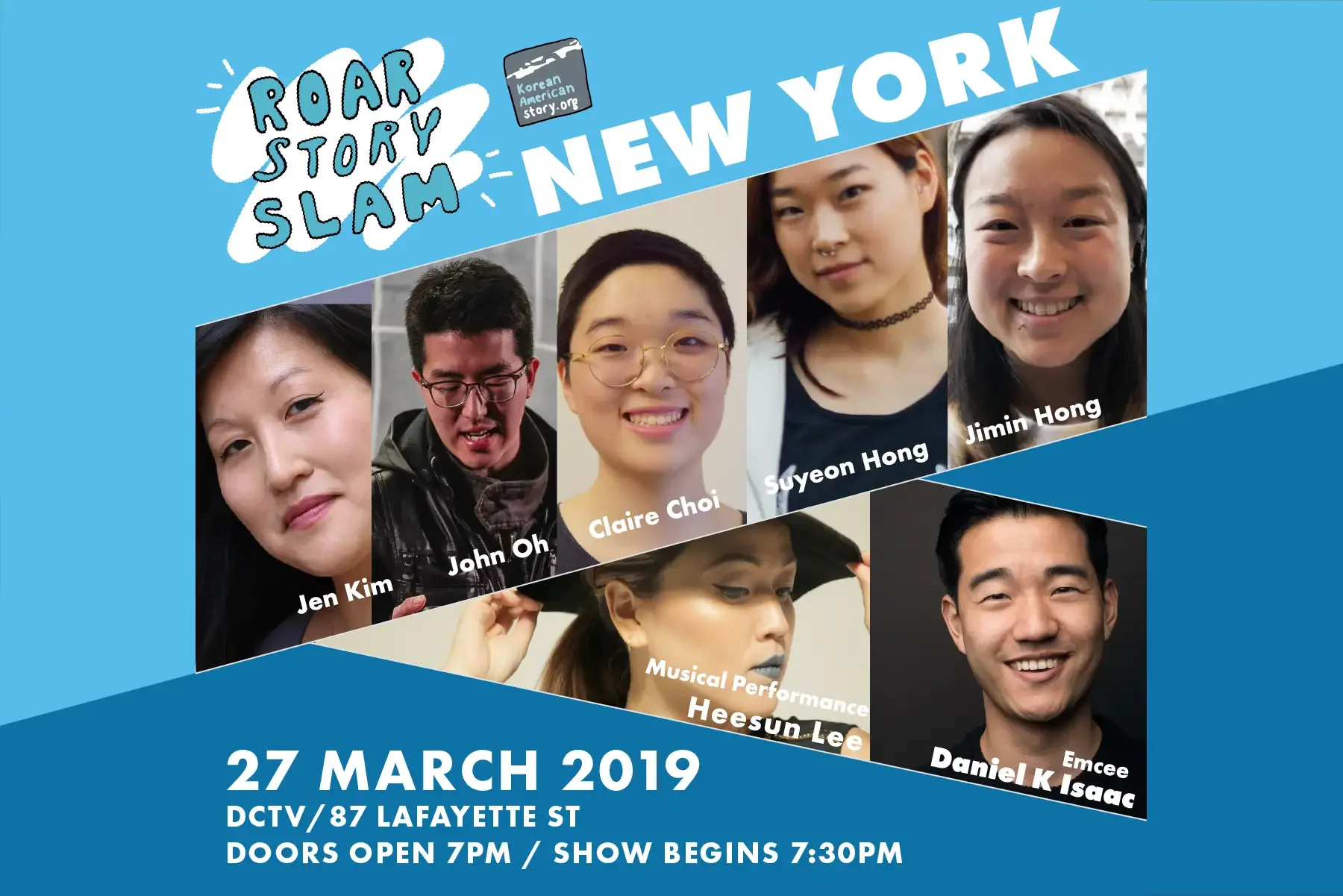 NYC ROAR Story Slam 2019