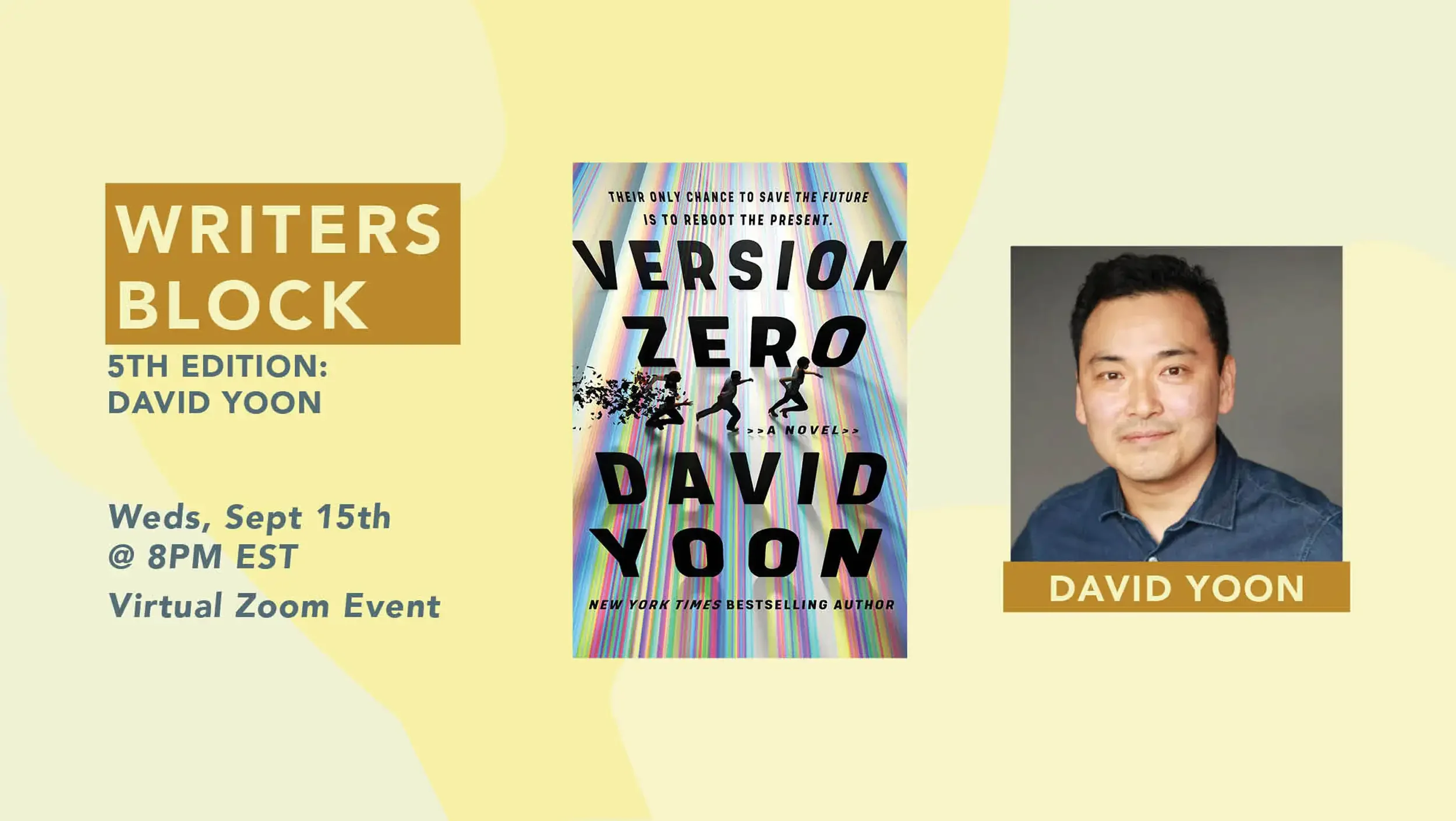 Writers Block: David Yoon