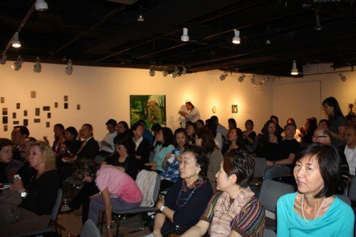  Near-capacity filled gallery provided by the Korean Cultural Service 