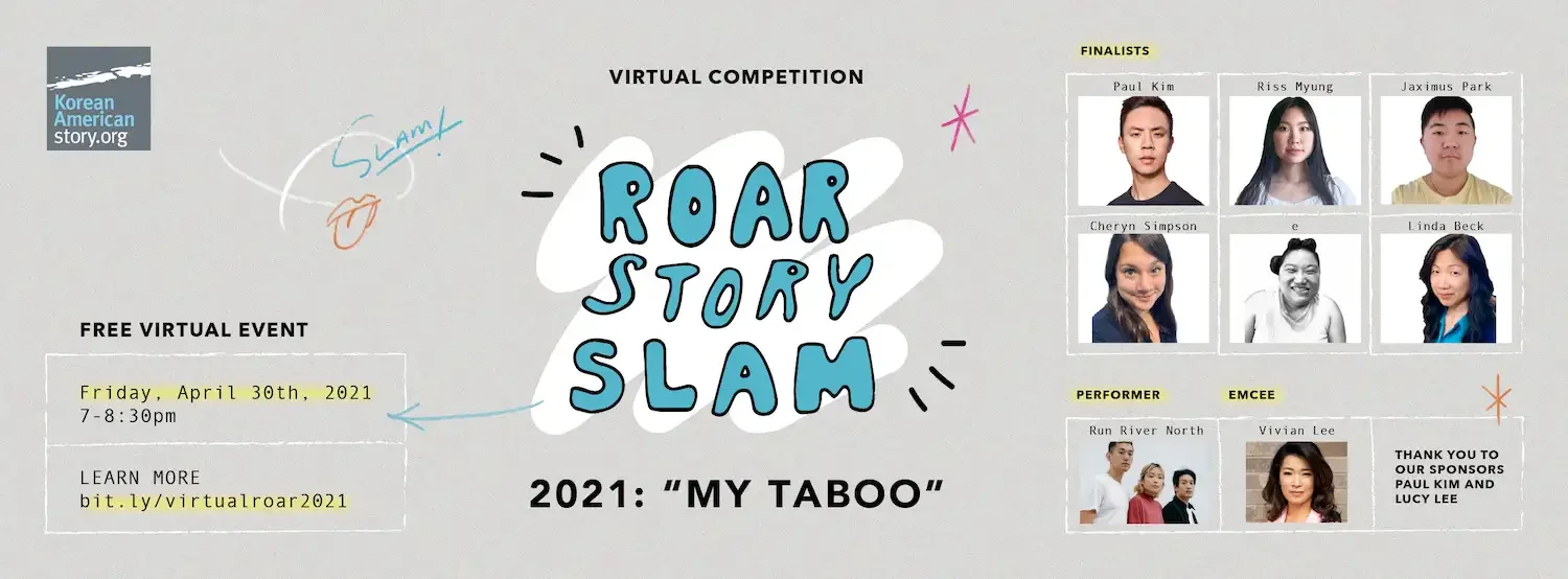 Virtual ROAR Story Slam 2021