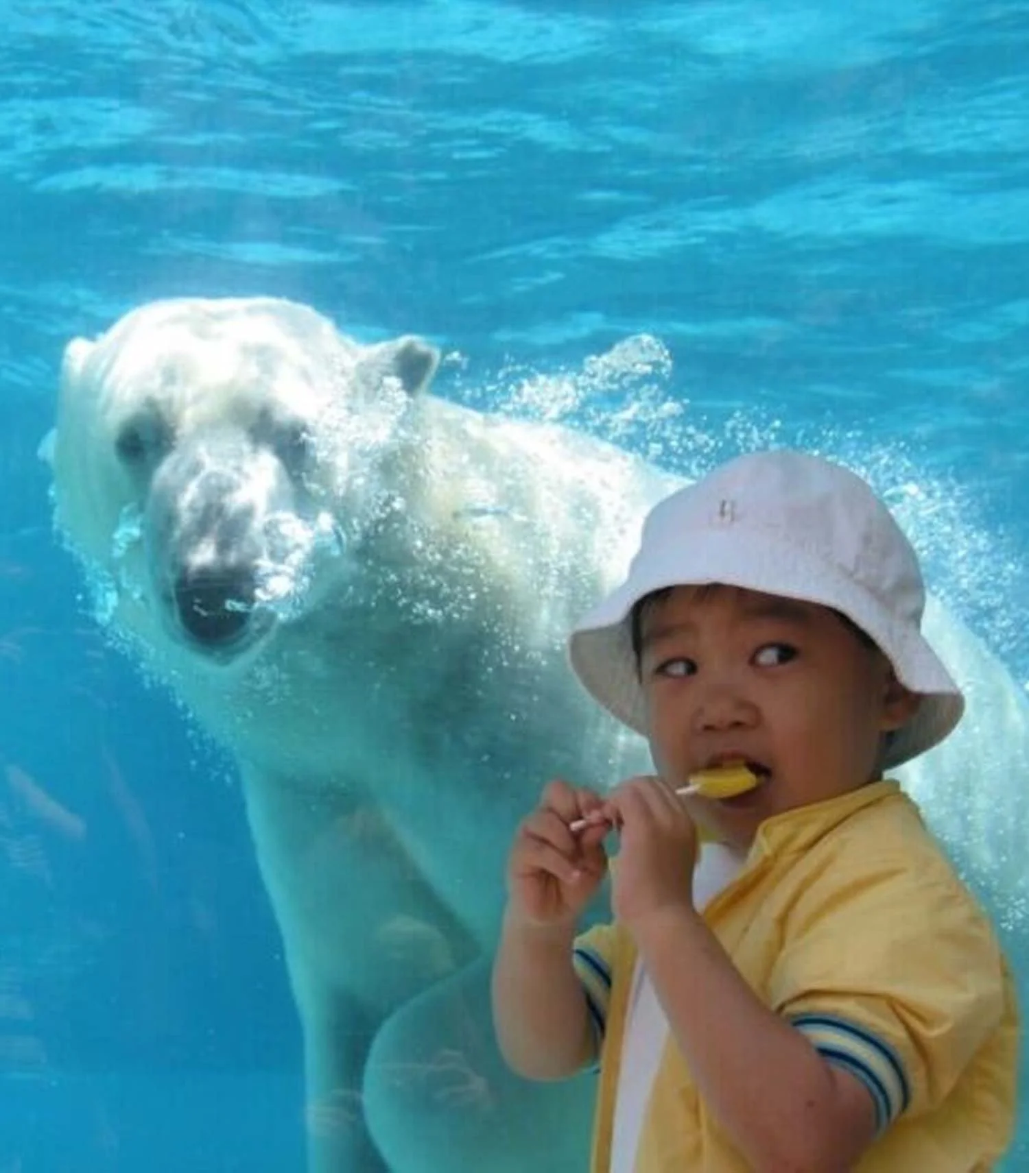 In Hyeok Oh as a child