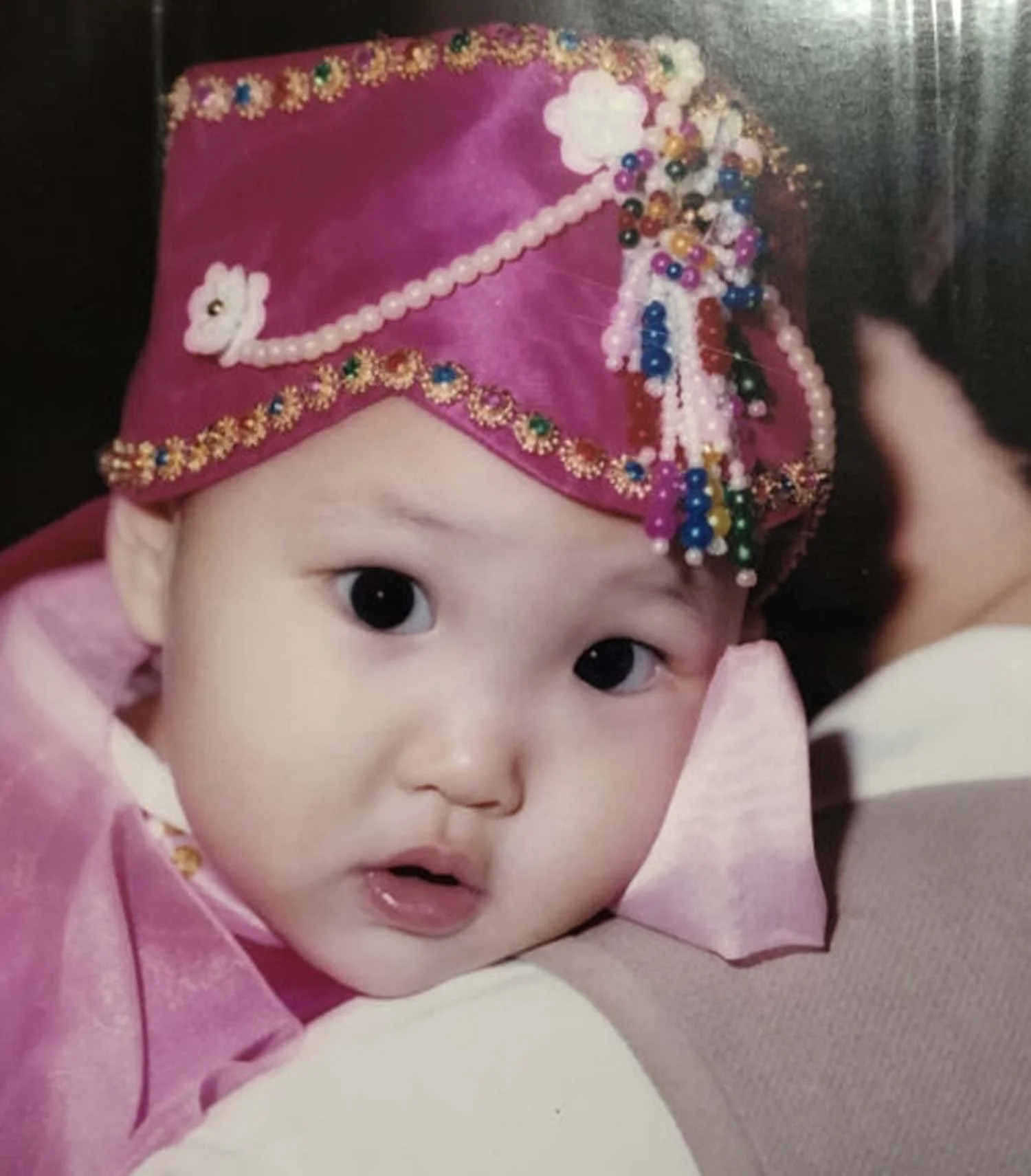 Jaehee Cheong as a child