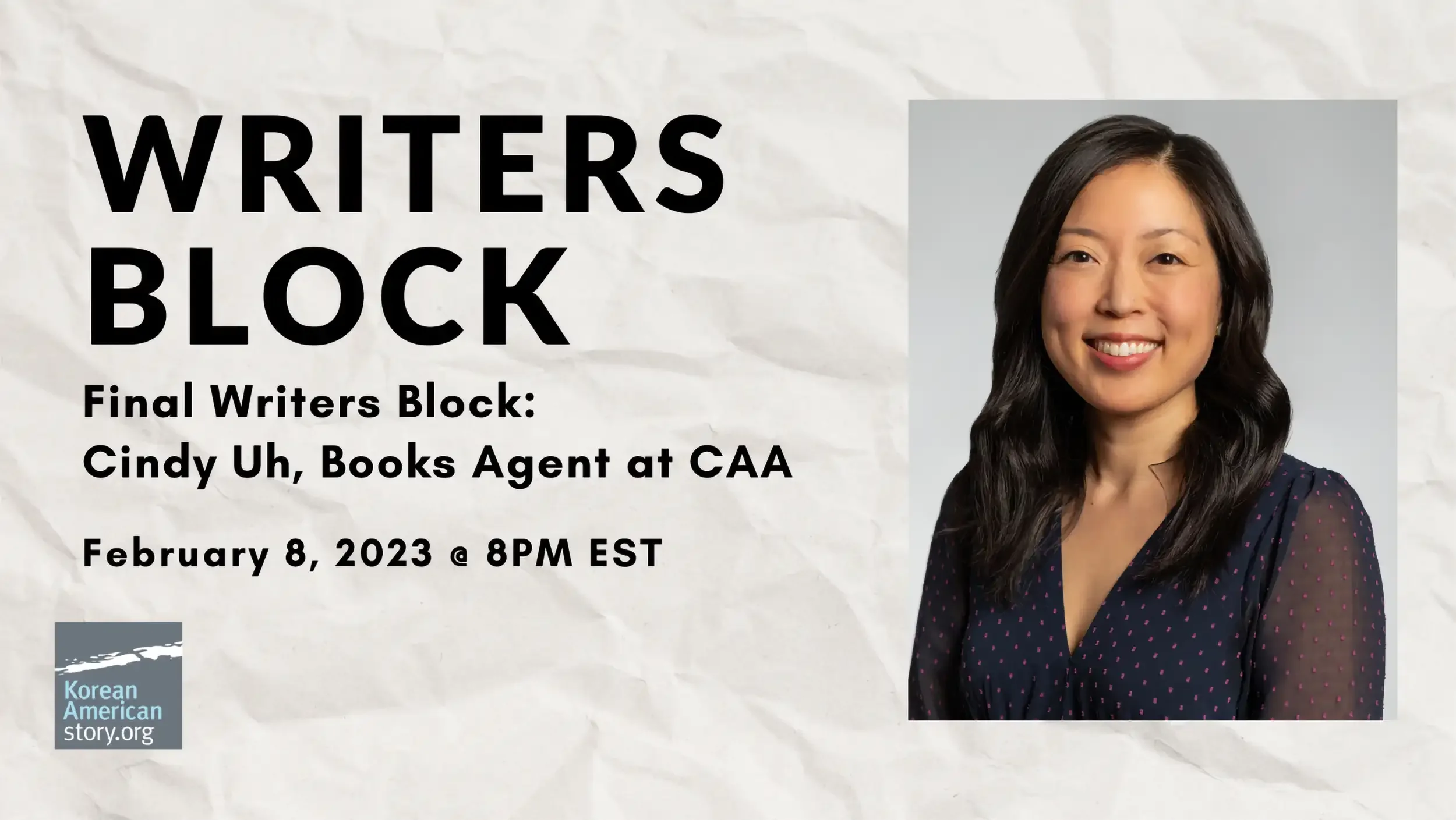 Writers Block: Cindy Uh