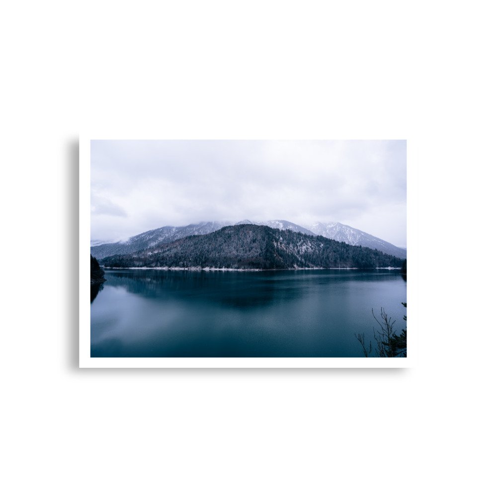 Alpine Winter Landscape