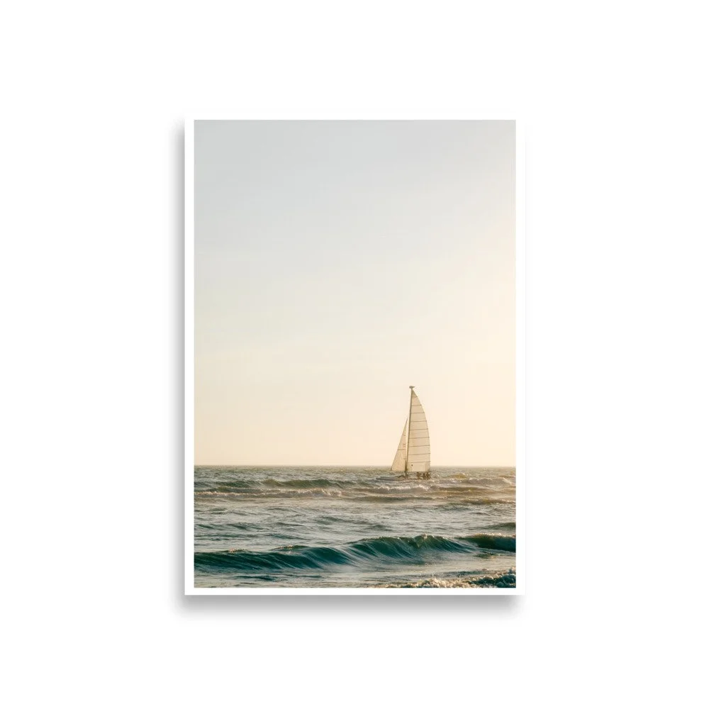 Sail The Freedom: Fine Art Poster