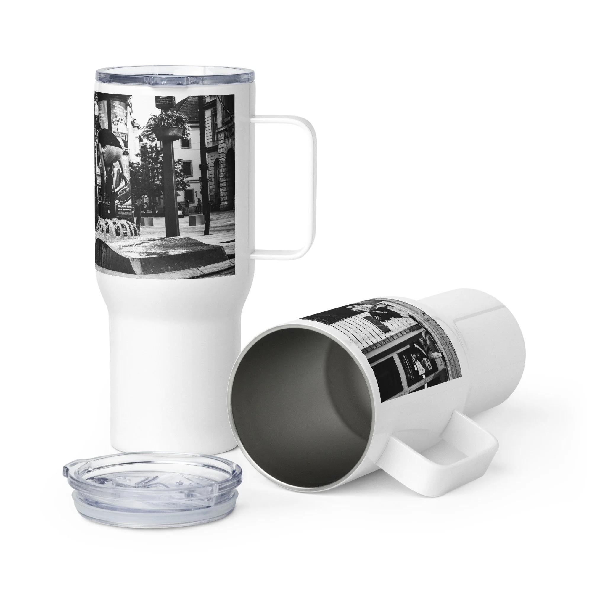 Budapest Street Flow: Adventure Travel Mug