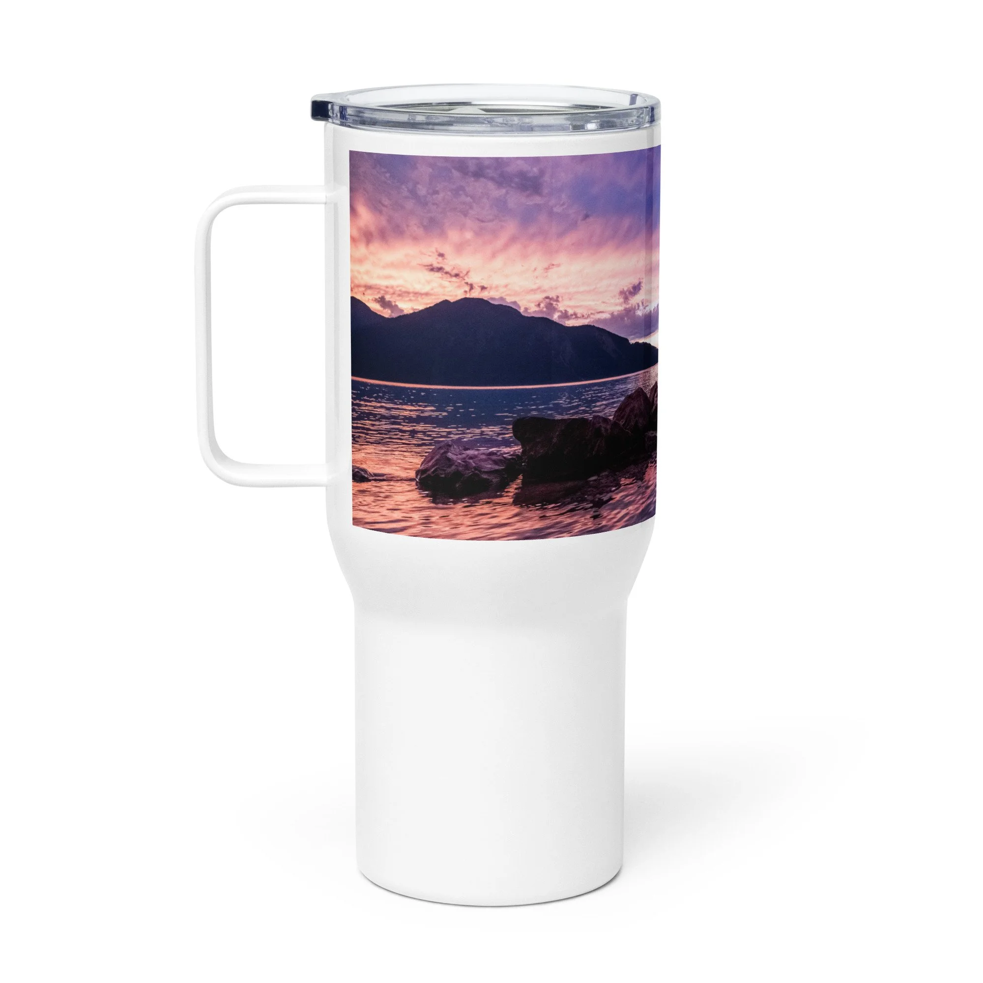 Burning Sky: Adventure Travel Mug