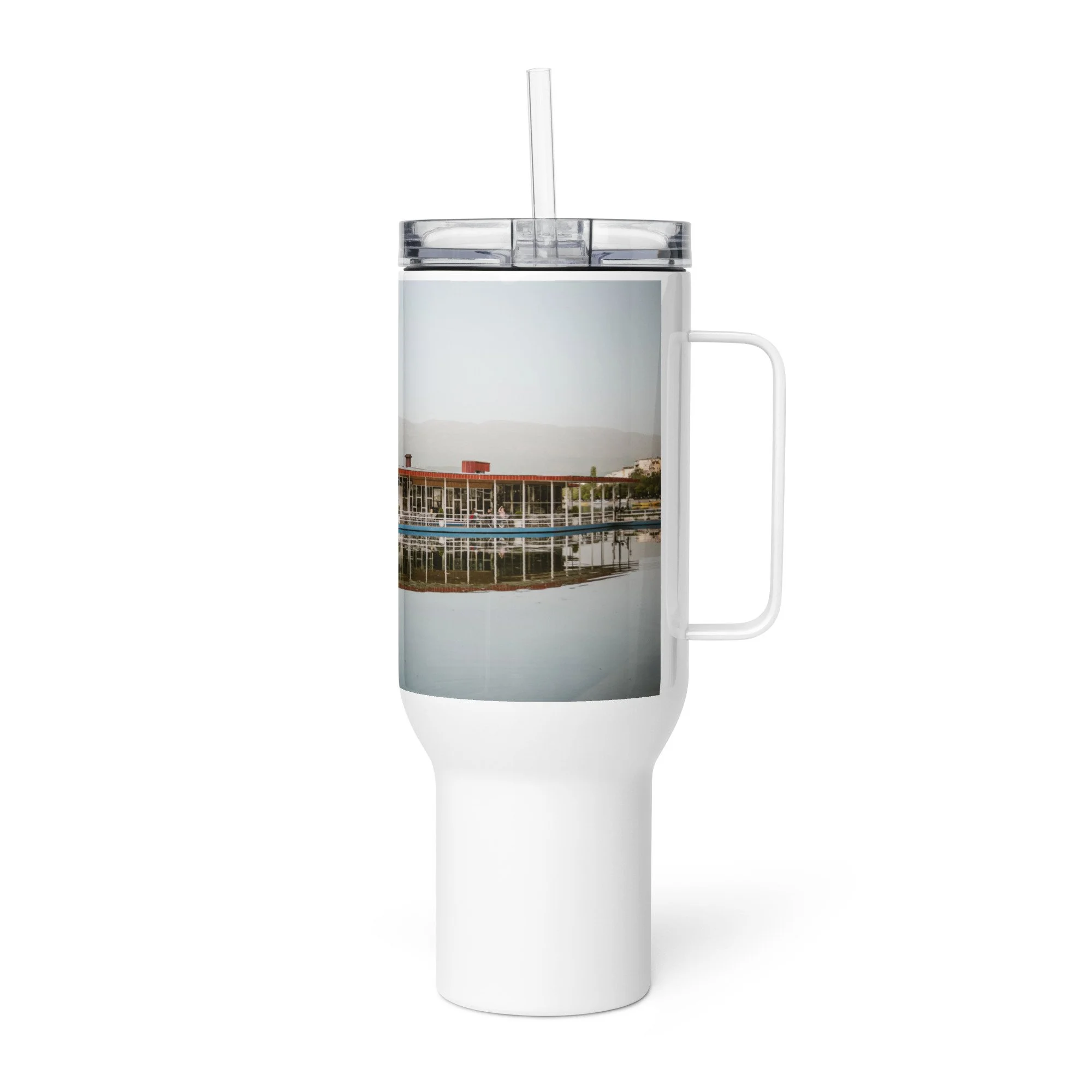 Mist Reflection: Adventure Travel Mug