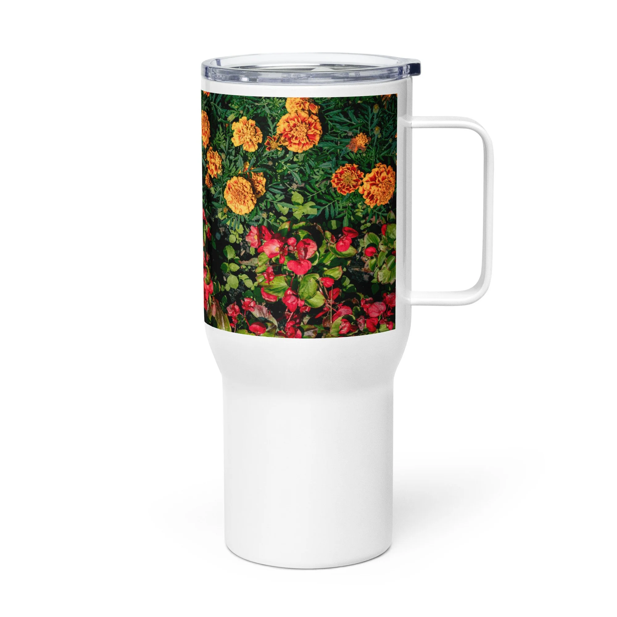 Wild Bloom: Adventure Travel Mug