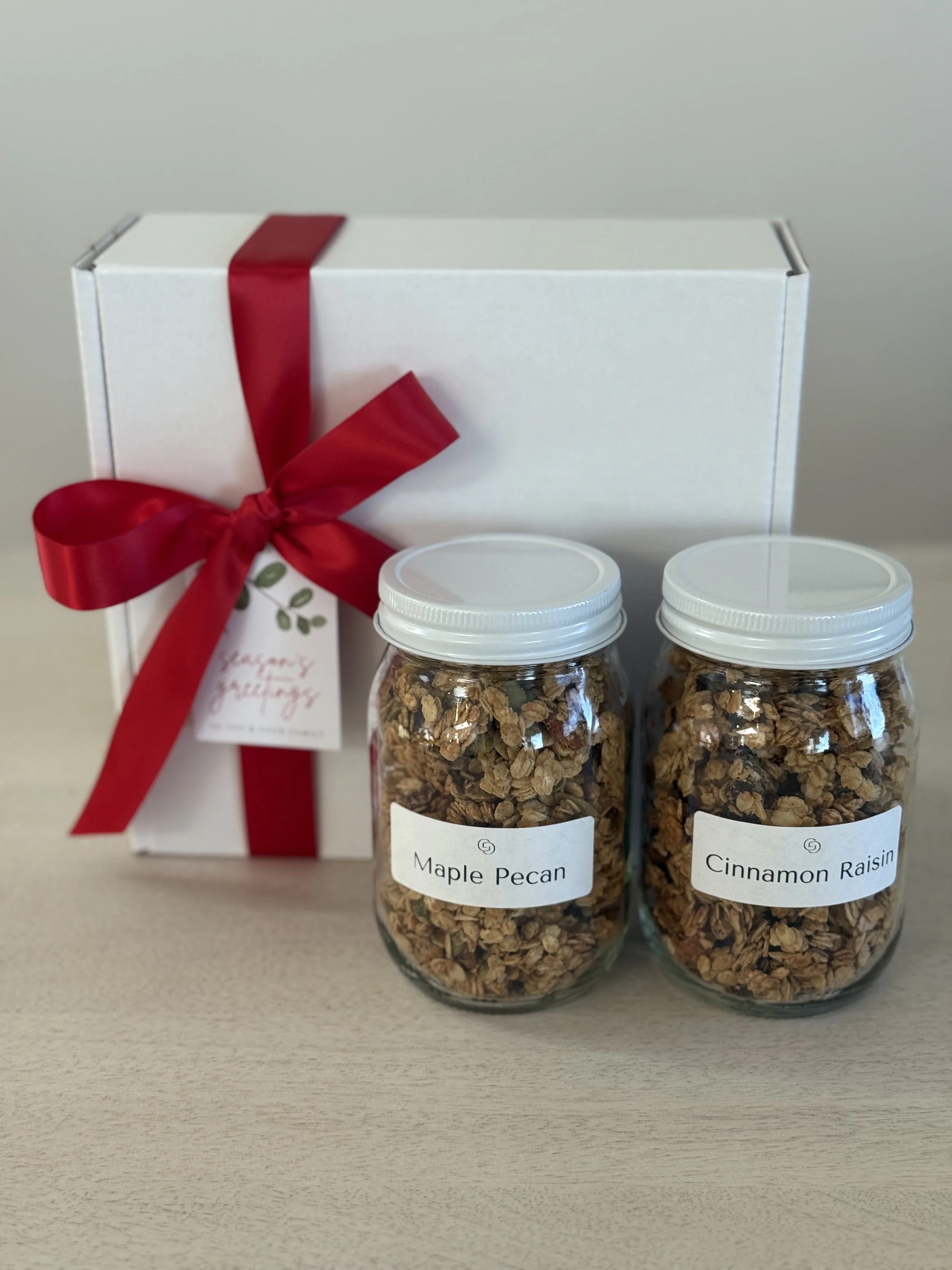 Two 5 oz granola gift box