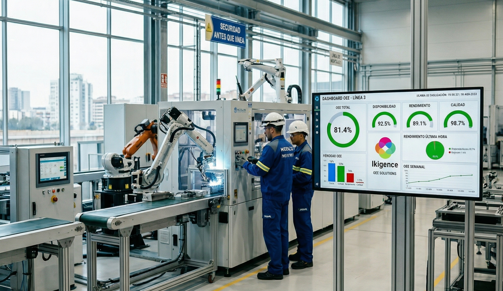 OEE: qué es, cómo calcularlo y cómo mejorarlo en fábrica