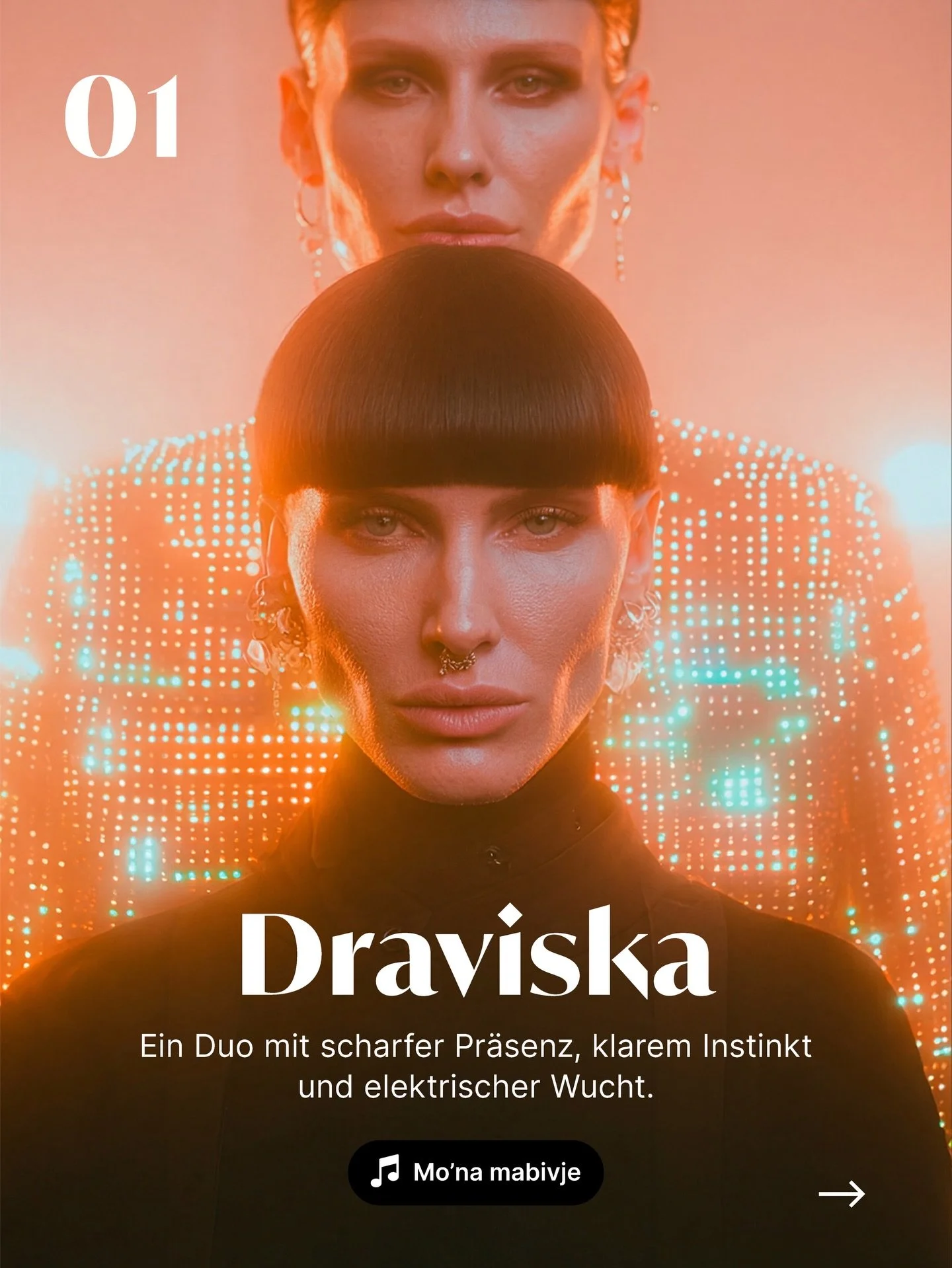 Song 01/31 &ndash; Zelena-Gora (ZLG)
Mo&rsquo;na mabivje &ndash; Draviska

Willkommen bei Synthetic Union: 31 Songs, 31 Artists, 31 L&auml;nder, 31 neue Sprachen.

Den Auftakt macht Zelena-Gora mit Draviska und &bdquo;Mo&rsquo;na mabivje&ldquo; &ndas