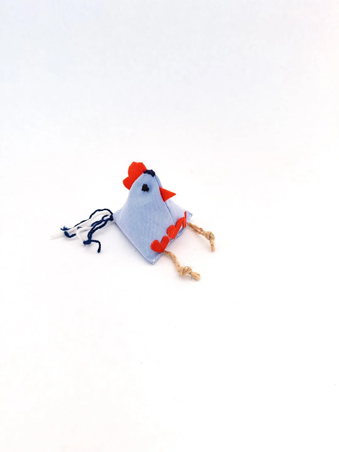 Baronin von Vielgefühl – Handgenähtes Duft-Osterhuhn – Fenchel – Einzelstück