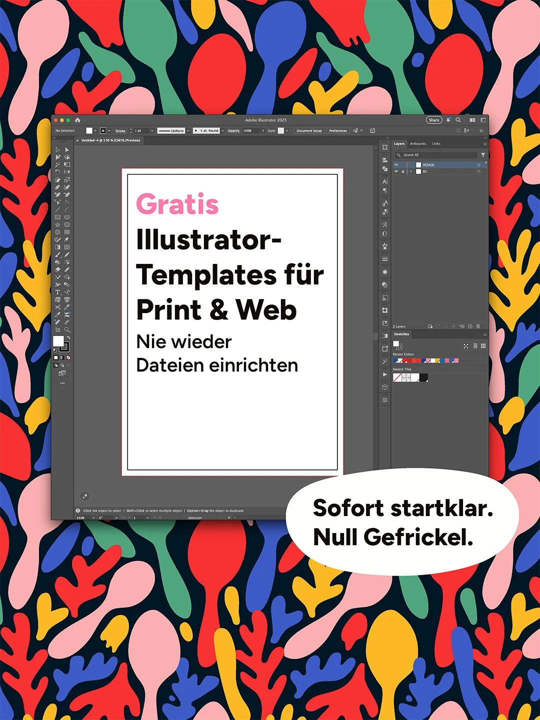 Gratis: Deine Illustrator-Starter-Templates für Print & Web