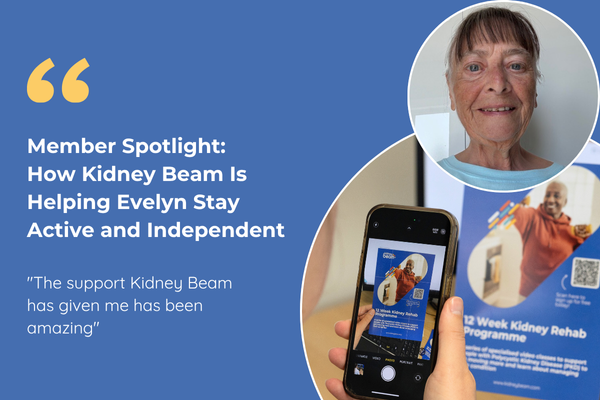 How Kidney Beam Is Helping Evelyn Stay Active and Independent