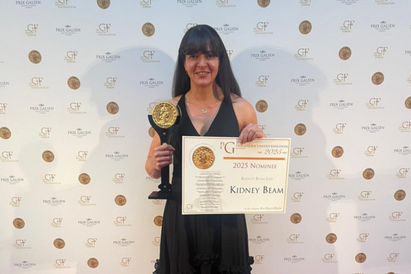 Kidney Beam wins “Best Digital Health Solution” at the Prix Galien UK Awards!