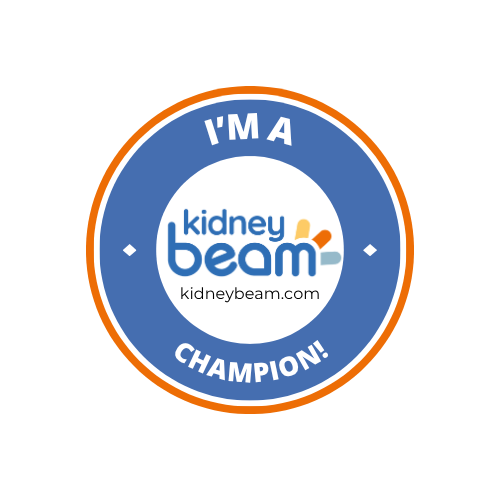 Kidney Beam Champions badge