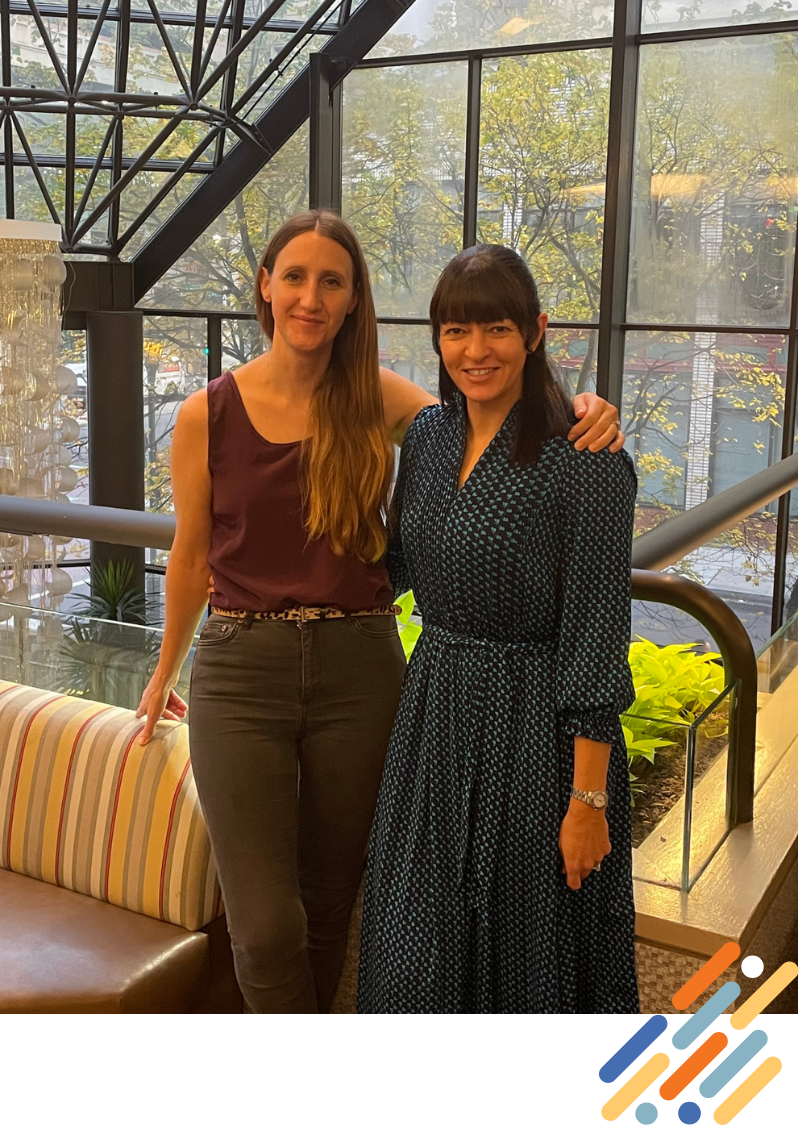 Photo of Katie Bell and Sharlene Greenwood, co-founders of Kidney Beam