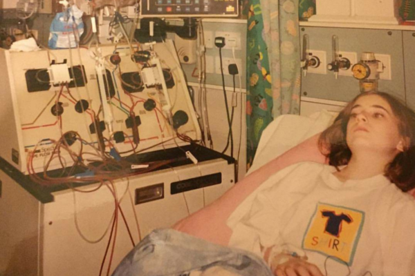 Kathryn on dialysis
