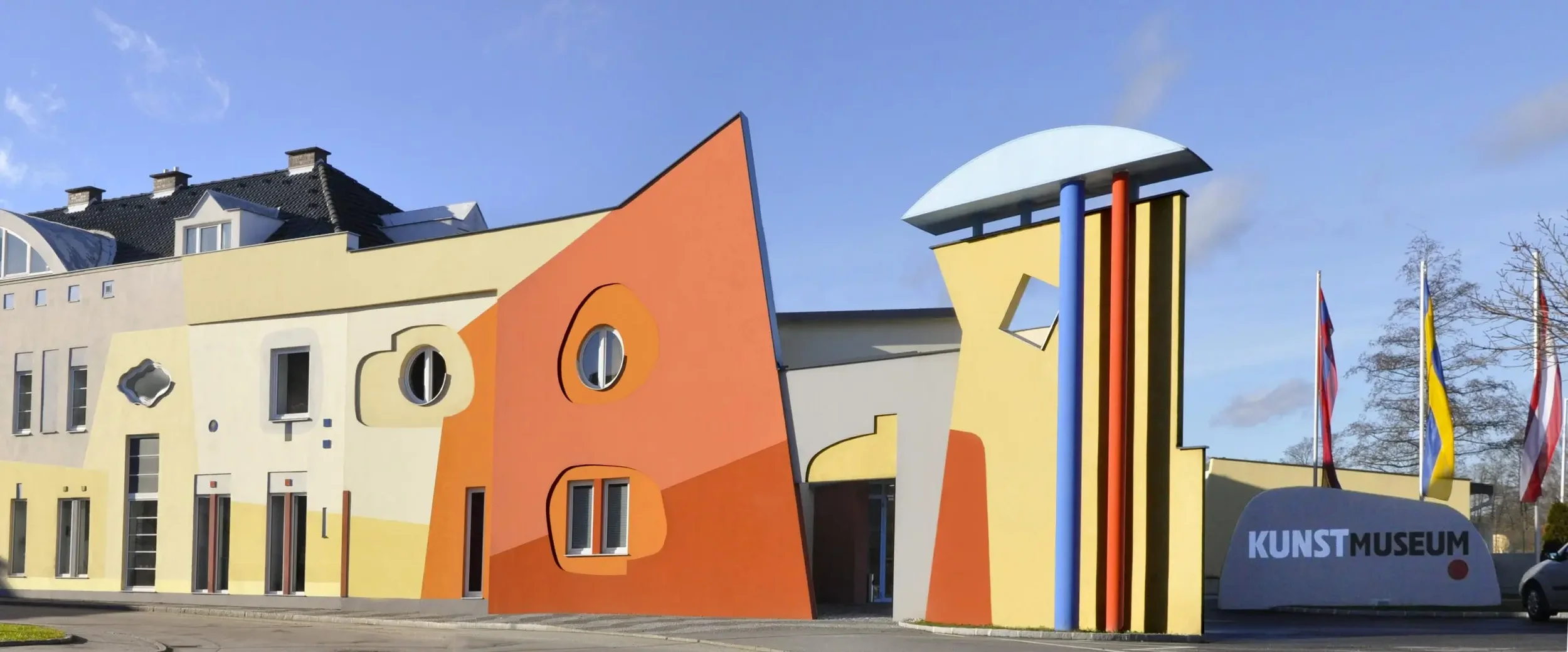 Aussenansicht des Kunstmuseum Waldviertel