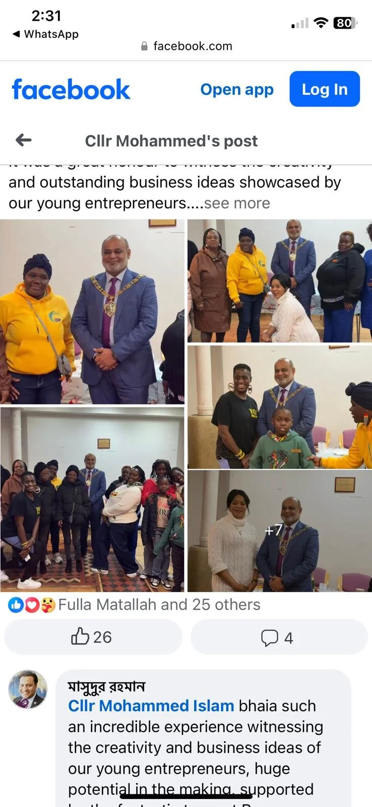 Croydon Deputy Civic Mayor Counsellor Mohamad Islam attended and help launched the Be Different365 Foundation Kid's Entrepreneurship Program.