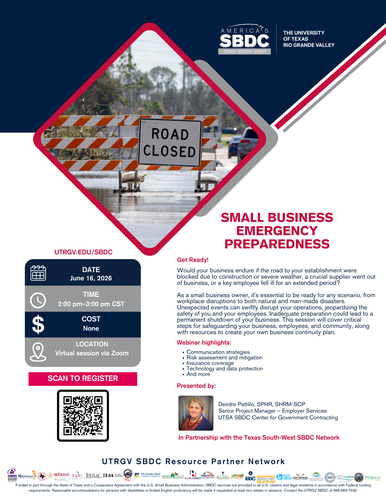 Small Business Emergency Preparedness