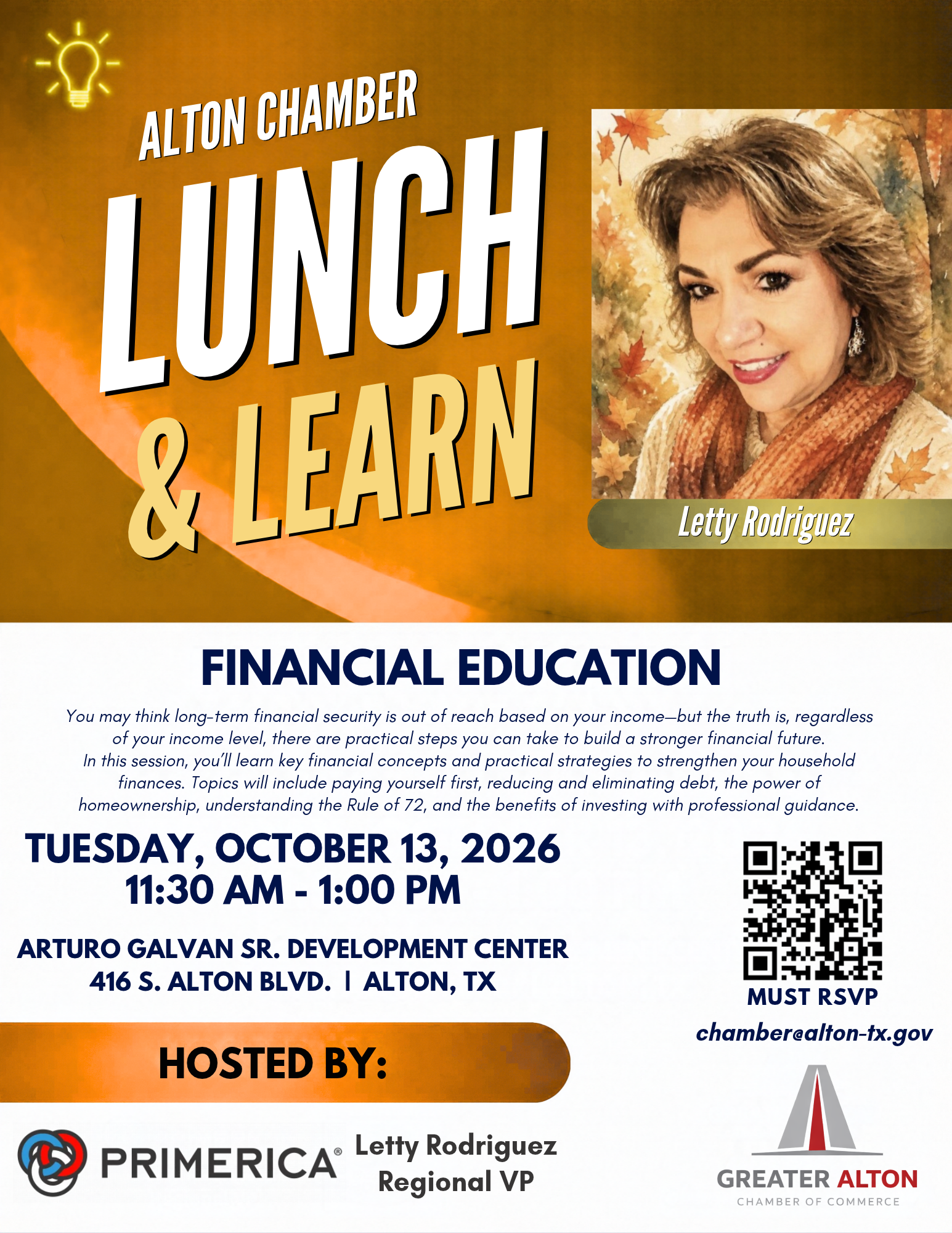 Lunch & Learn - FINANCIAL EDUCATION