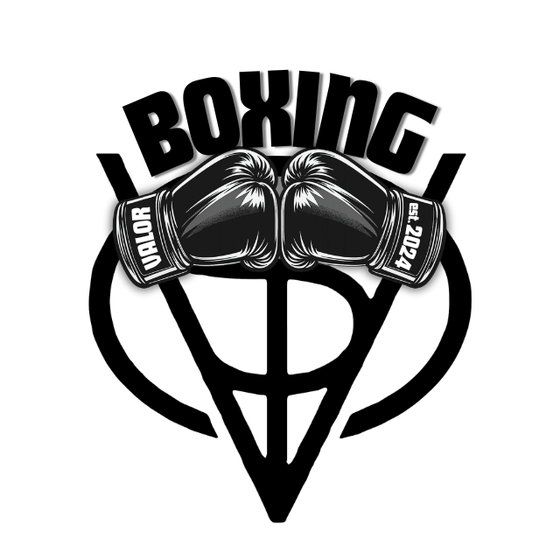 Illustration of two boxing gloves facing each other with the words 'VIALOR' and 'UFC 2024' on the cuffs against a black background.