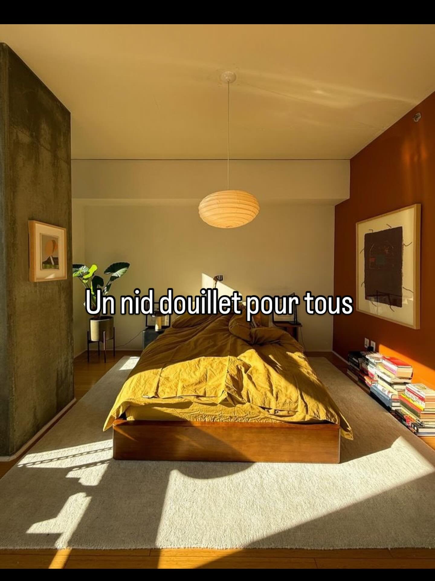 Le but de notre association : Permettre &agrave; TOUS de vivre ans espace sain. 

Un nid douillet.☘️