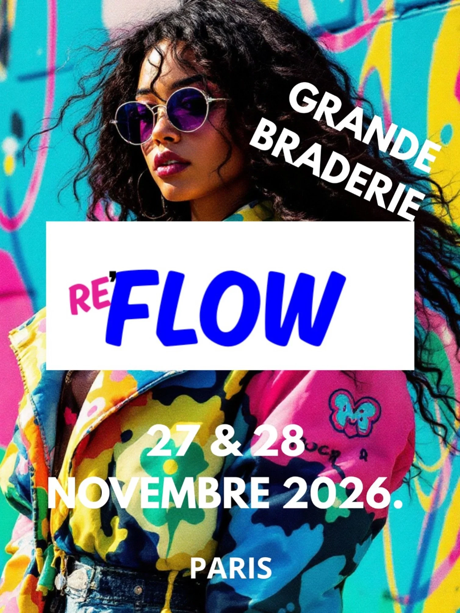 RE-FLOW d&eacute;barque &agrave; Paris pour la premi&egrave;re fois !

Notre friperie nomade pose ses portants &agrave; Paris les 27 et 28 novembre pour sa grande braderie. 
Et comme toujours chez RE-FLOW : les v&ecirc;tements sont &agrave; 2 &euro; 