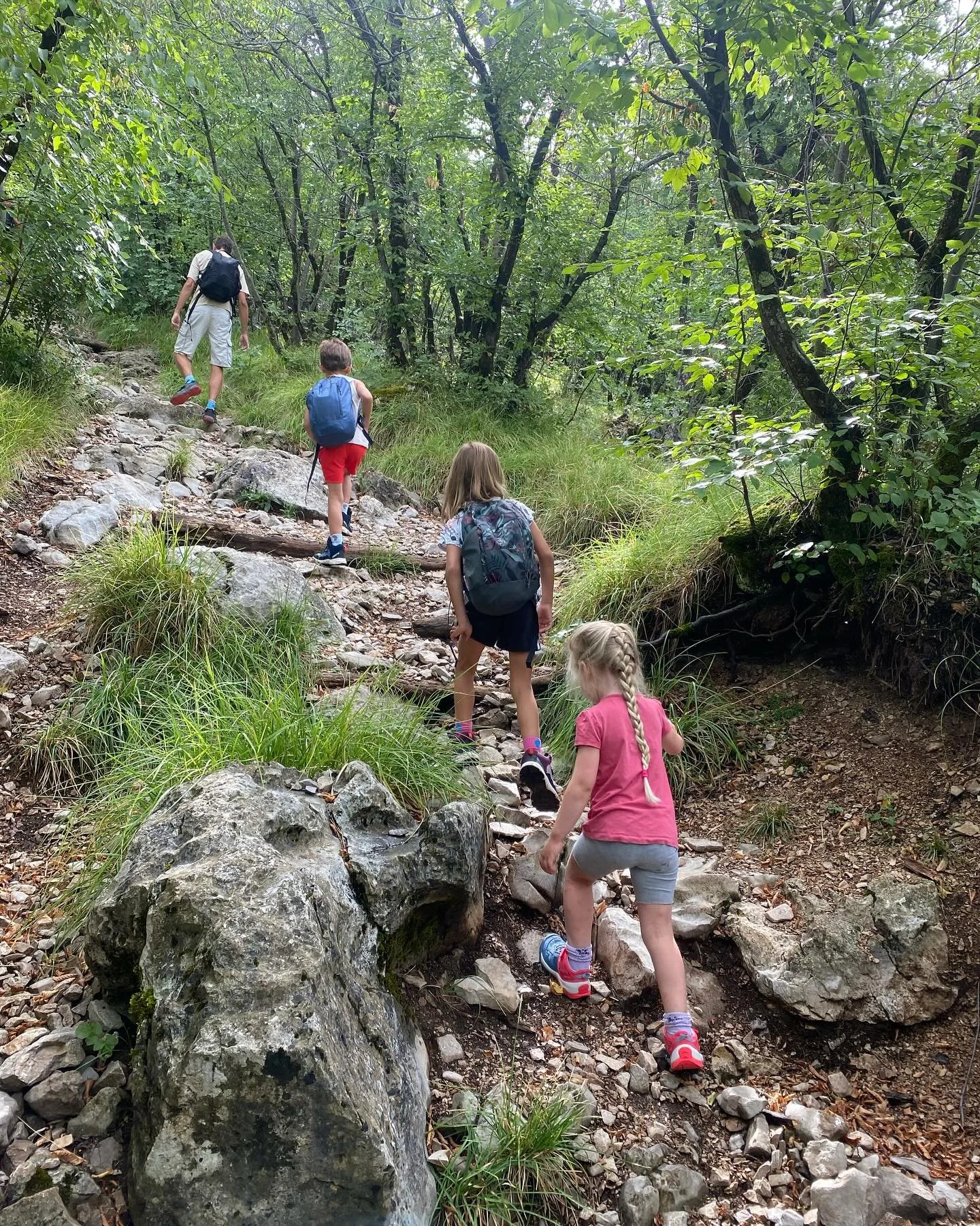 Summer holidays are coming to and end! Today is our last day in Slovenia! We did so much, my daughter learned to swim, we went on top of many mountains and for the first time camping, we cooked bio food from the garden and had some amazing food in lo