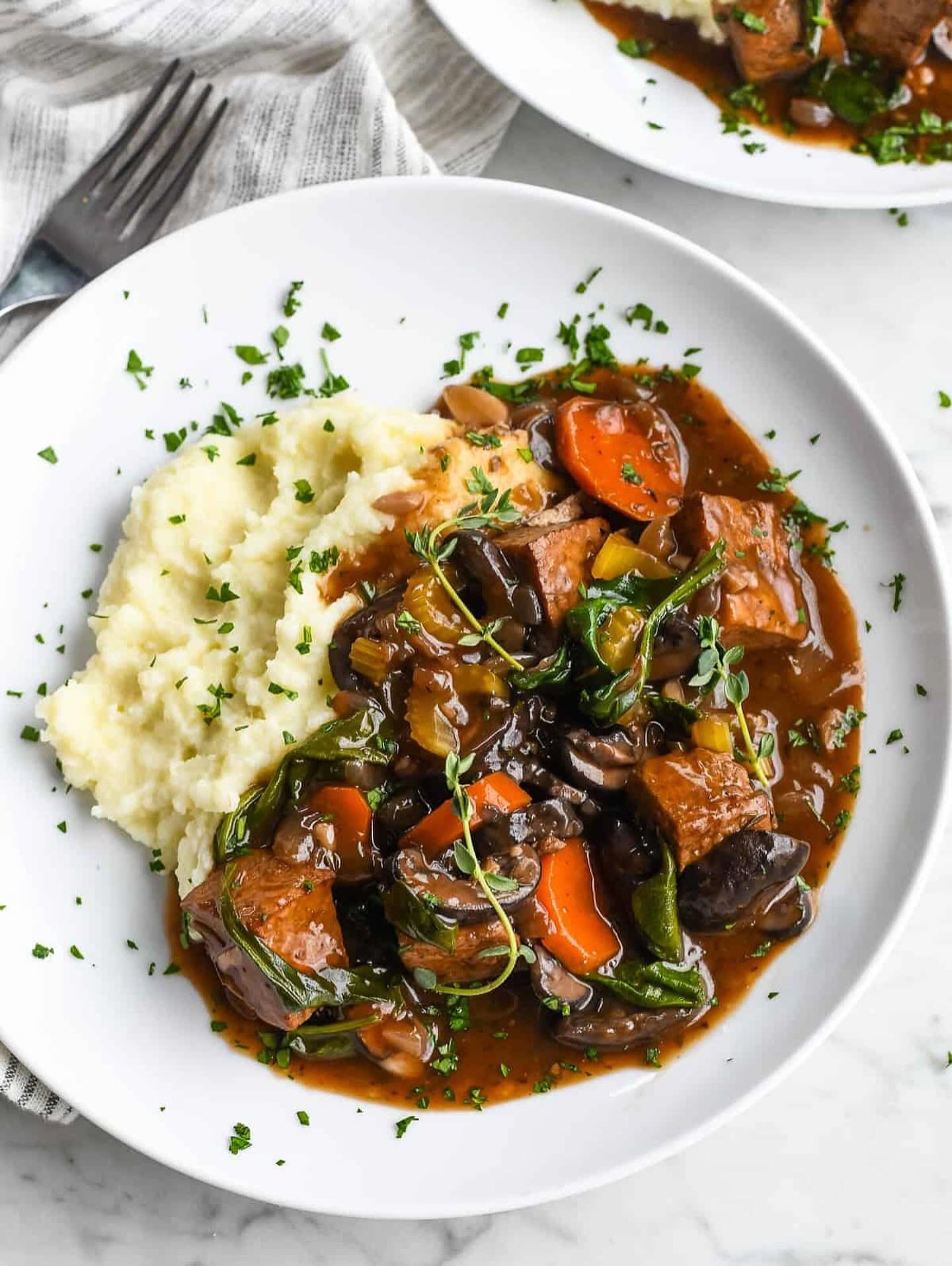 Definitely winner of this week .. slowly braised in red wine  for 6 to 8 hours #beefbourguignon with buttery mashed potatoes ❤️ #food #lovecooking #foodporn #manchester #chef #caf&eacute; #bistro #brasserie #homemade #homedelivery #deliveroo #ubereat
