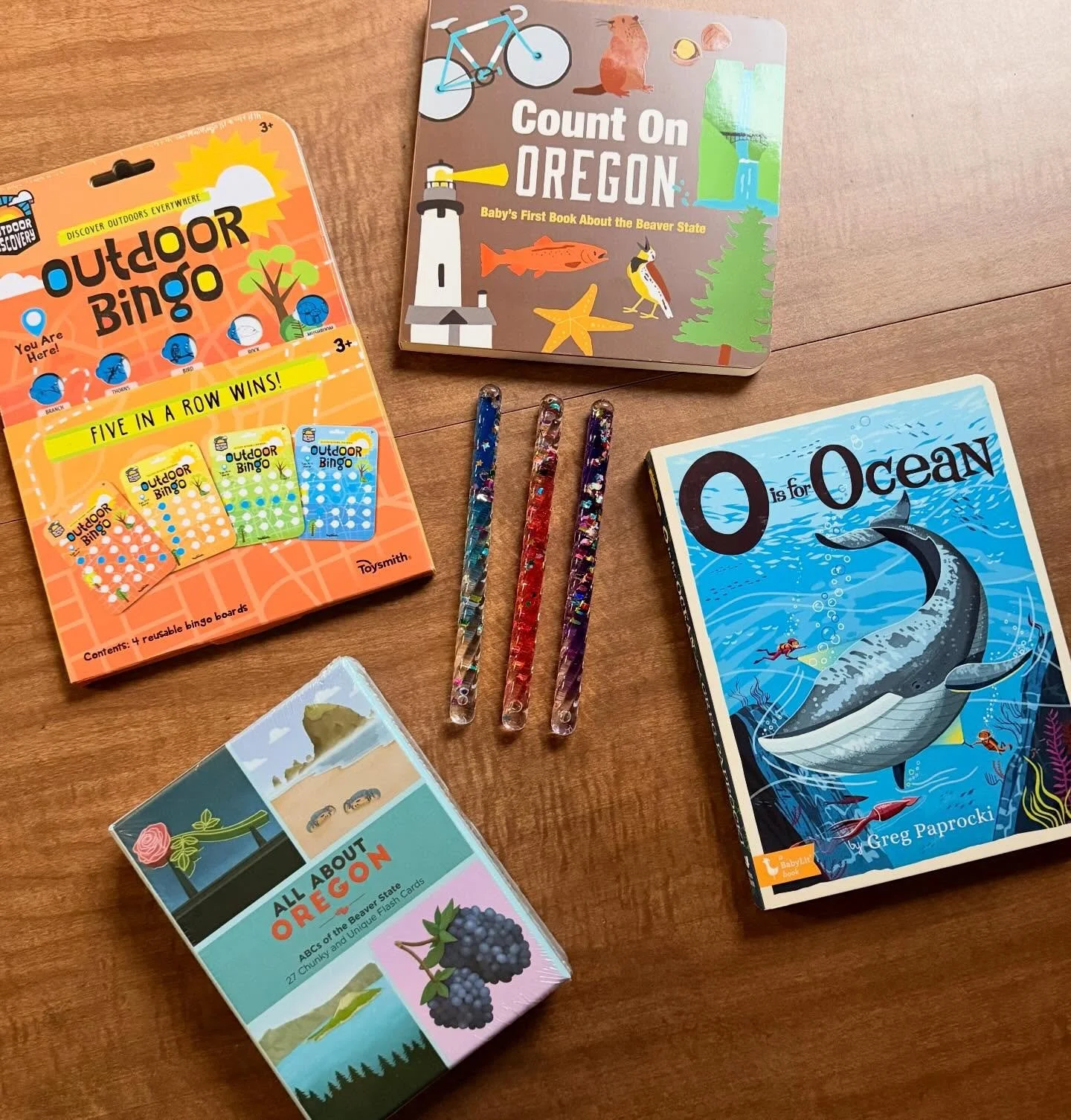 New adventure-kid goodies just landed! 🌲✨
From critter cases to solar print kits, Oregon board books, sparkly sensory sticks, and outdoor bingo. We&rsquo;ve got everything to spark curiosity on your next family outing. Perfect stocking stuffers for 