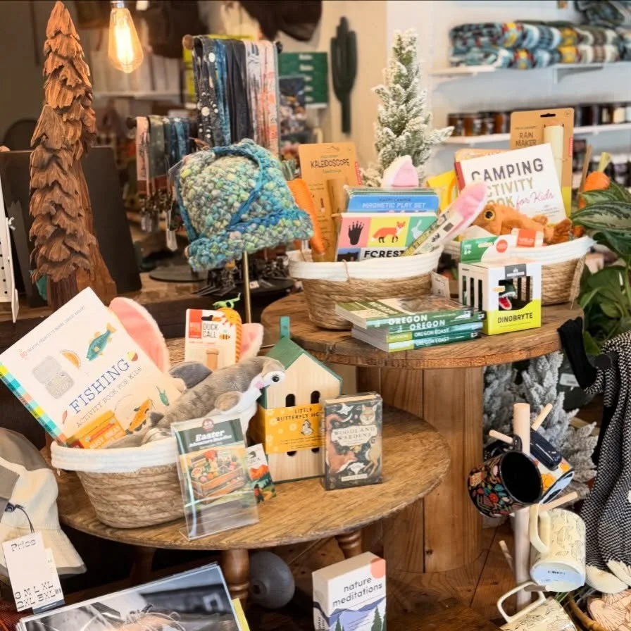 Easter, made simple

We&rsquo;ve put together a collection of pre-made baskets filled with books, stuffies, and small goods inspired by time outside and slow moments at home.